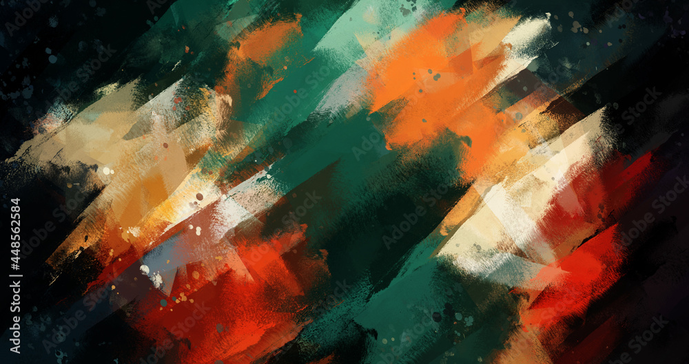 Painting  Color Texture Background. Digitally Created Abstract Painting Multicolor colorful texture background 