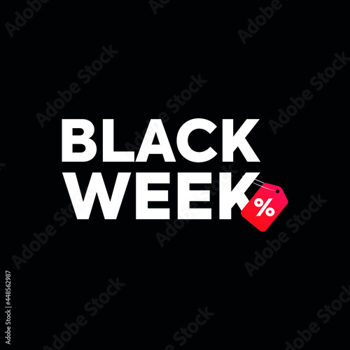 black week sale post
