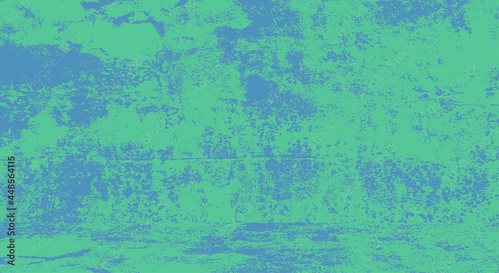 Wall of turquoise and blue color. Grunge texture background. Vector illustration Wall of turquoise and blue color. Grunge texture background. Vector illustration