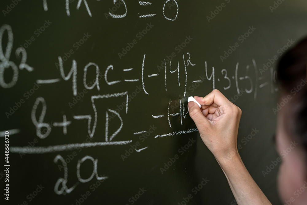 young student explain solving hight math formula young student explain solving hight math formula