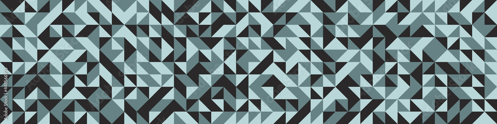Fototapeta premium Abstract Geometric Pattern generative computational art illustration