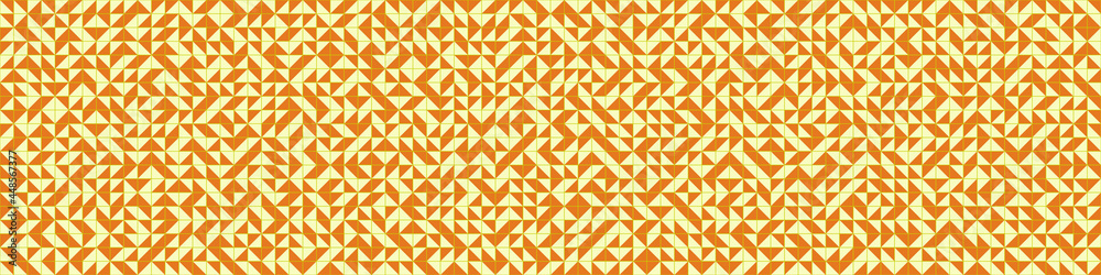 Fototapeta premium Abstract Geometric Pattern generative computational art illustration