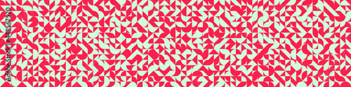 Abstract Geometric Pattern generative computational art illustration