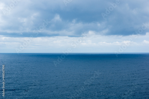 Horizon in the atlantic ocean.
