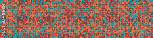 Wallpaper Mural Abstract Geometric Pattern generative computational art illustration Torontodigital.ca