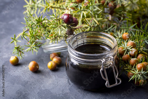 Juniper Molasses or syrup, Turkish name; Andiz (Ardic) Pekmezi photo