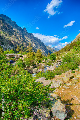 Restonica Tal auf Korsika