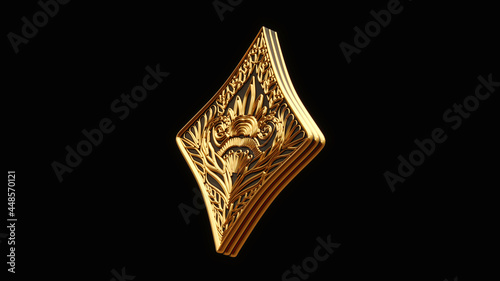 Photography 3d Rendering Traditional Detailed Play Card Icon