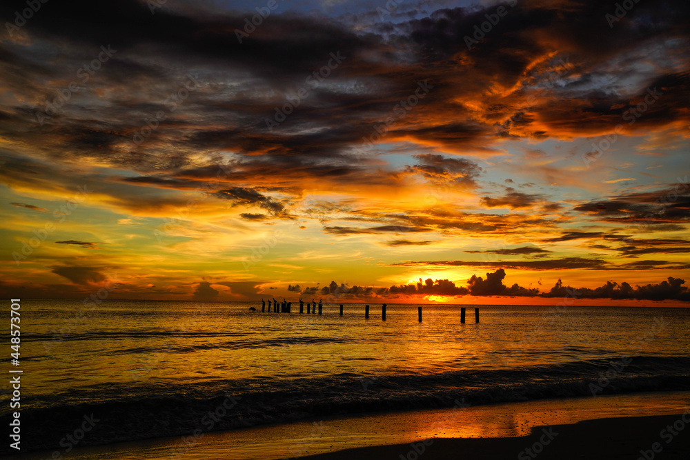 Naples Beach - Sunset
