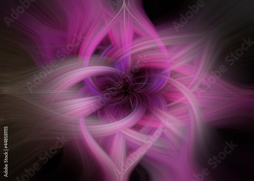 Purple & Pink Blossom Swirl