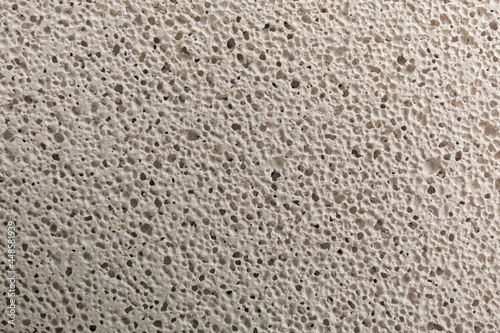 Bild auf Leinwand Texture of white pumice stone as background, closeup