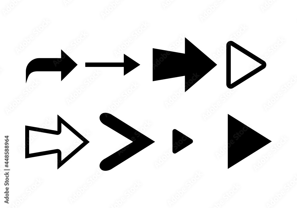 Set of black vector arrow.arrow vector illustration and colection.arrows vector icon. Set of black vector arrow.arrow vector illustration and colection.arrows vector icon.