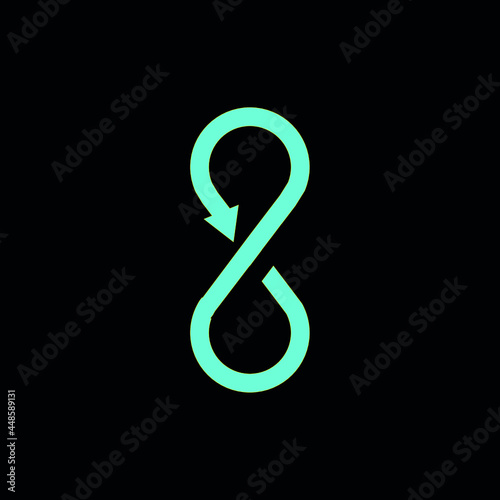 number eight business logo