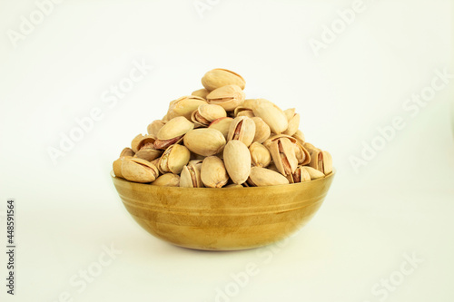 Royal Bowl Pistachio Islaoted Photo