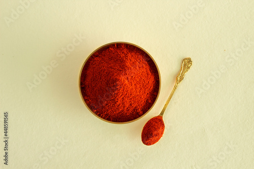 Indian Traditional Bowl Chilli POwder 