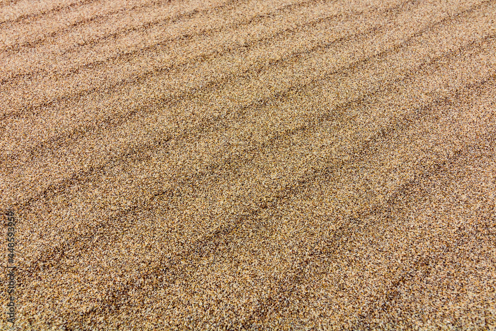 Abstract background of wavy sand dunes. Pattern on the sands. Beach background. Pattern of the beach with wavy surface. Desert, beach, vacation, holiday, tourism background. Abstract background of wavy sand dunes. Pattern on the sands. Beach background. Pattern of the beach with wavy surface. Desert, beach, vacation, holiday, tourism background.