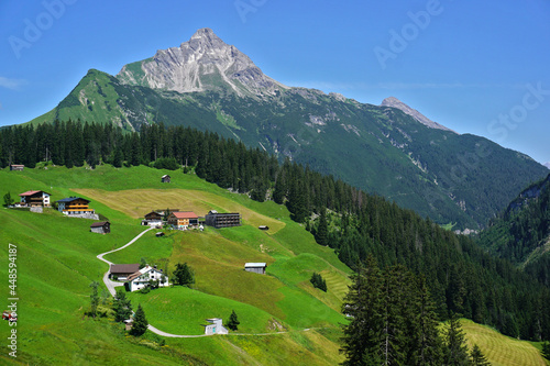 Biberkopf bei Warth-Lechleiten, Allgäuer Alpen,