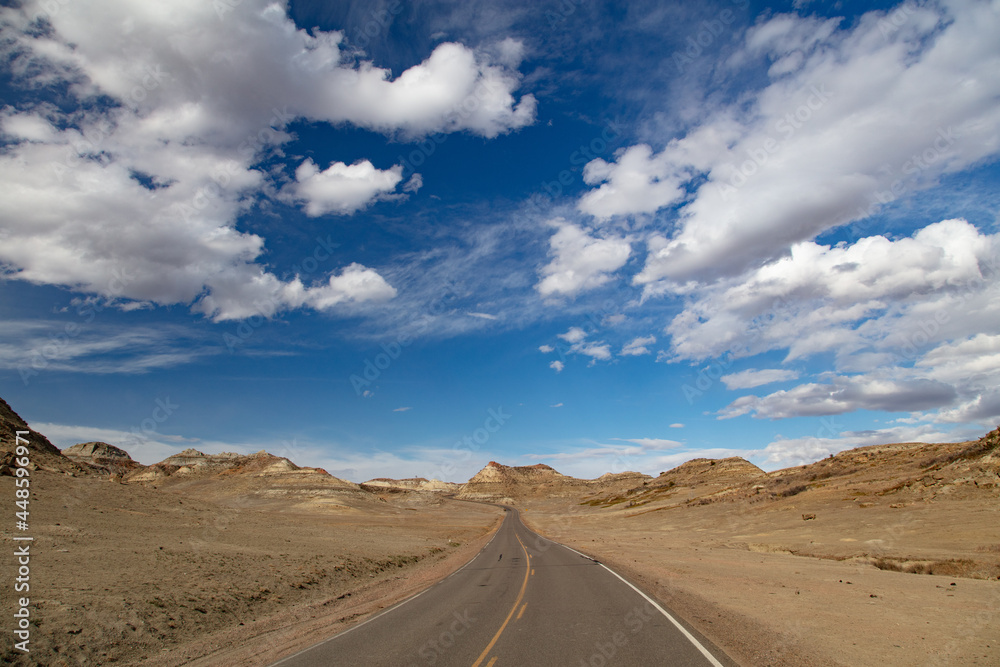 Theodore Roosevelt National Park in North Dakota landscape