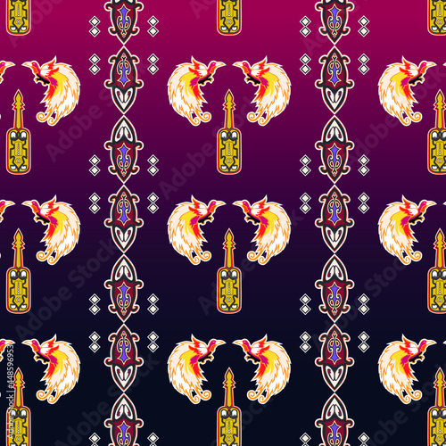Papua Cendrawasih Pattern