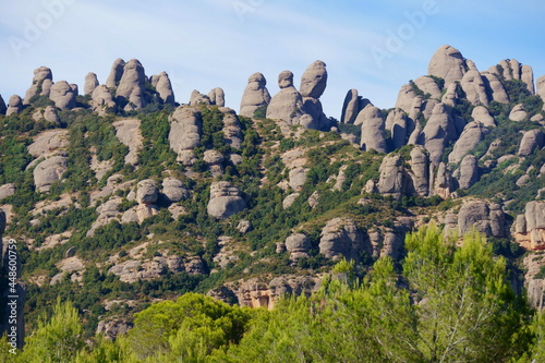 Montaña de Montserrat. Cataluña, España.
