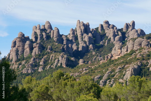 Montaña de Montserrat. Cataluña, España.
