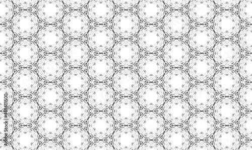 Circles Seamless Pattern Background