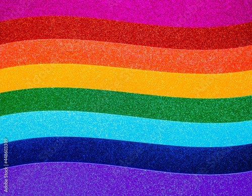 Lgbtq flag symbol bisexual sign. transgender freedom photo