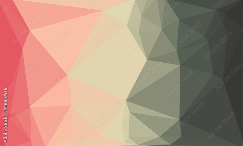 Fototapeta premium vibrant abstract colorful polygonal background