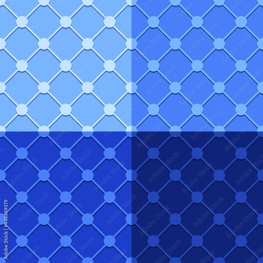 Fototapeta premium Cage pattern. Seamless mesh and grid. Geometric vector endless background. Abstract seamless illustration for web design.