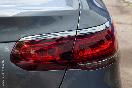 The rear lights of the car.Car lighting devices. Car accessories. © Александр Поташев