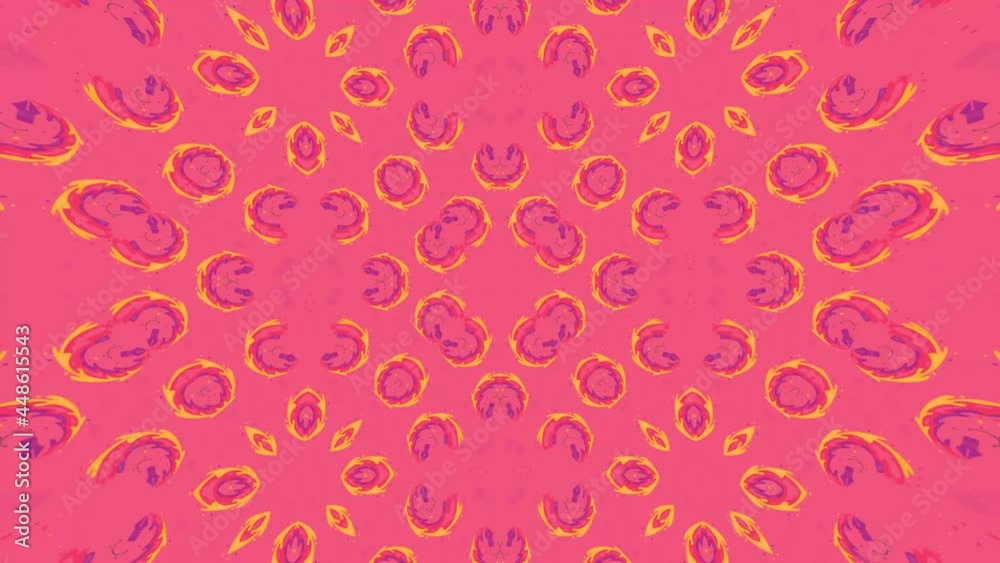 kaleidoscope flower pattern Animation.4K animation colorful background. Unique kaleidoscope design kaleidoscope flower pattern Animation.4K animation colorful background. Unique kaleidoscope design