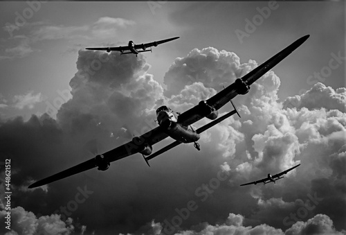 Wallpaper Mural Lancaster bombers