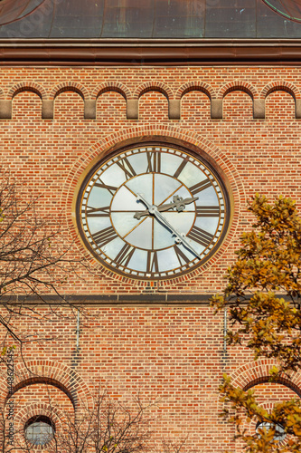 Photography Church Clock Oslo