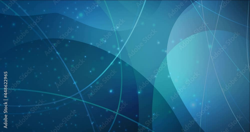 4K looping dark blue video with repeated sticks, dots. Shining colorful moving illustrations with sharp stripes. Clip for mobile apps. 4096 x 2160, 30 fps.