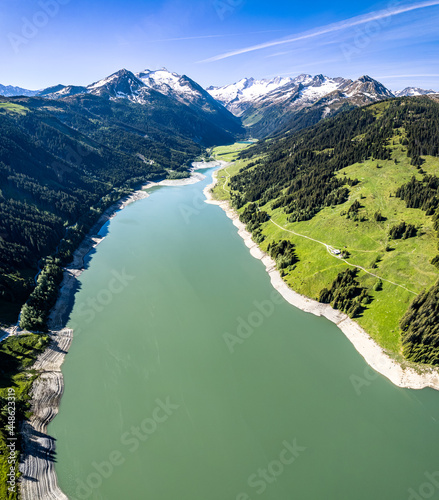 durlassboden lake in austria photo