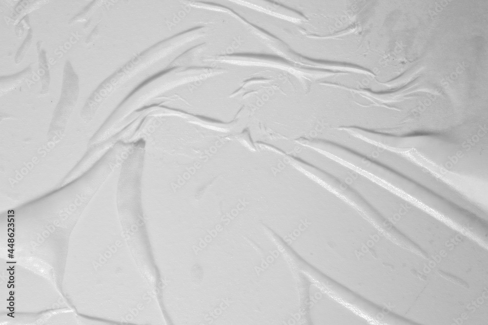 Fototapeta premium White paper with folds. Paper texture.