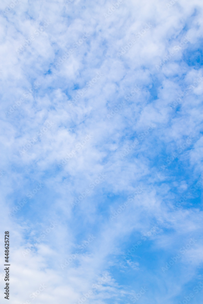 Blue sky background with clouds. Blue sky background with clouds.