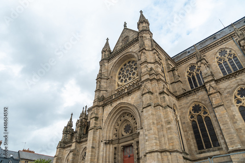 Basilique Notre-Dame de Bonne Nouvelle de Rennes. Capital of the province of Brittany, France © unai
