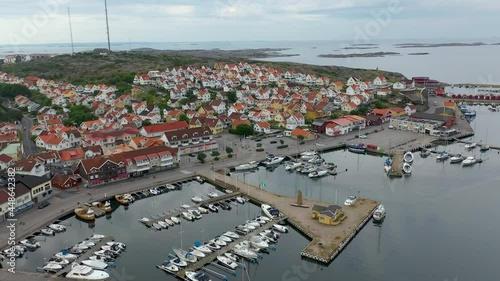 The Swedish coastal villgage of Kungshamn, Bohuslan