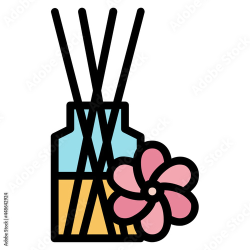 aromatherapy Color line icon