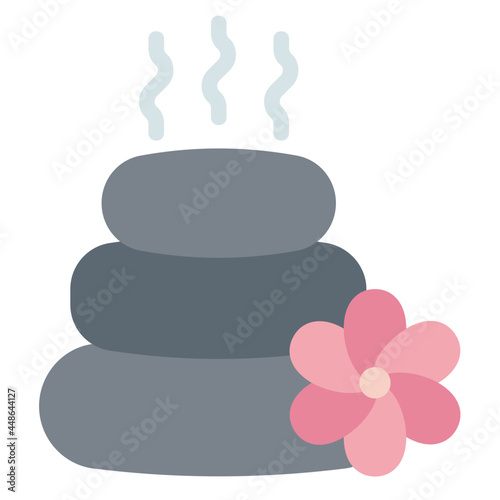 stone flat icon