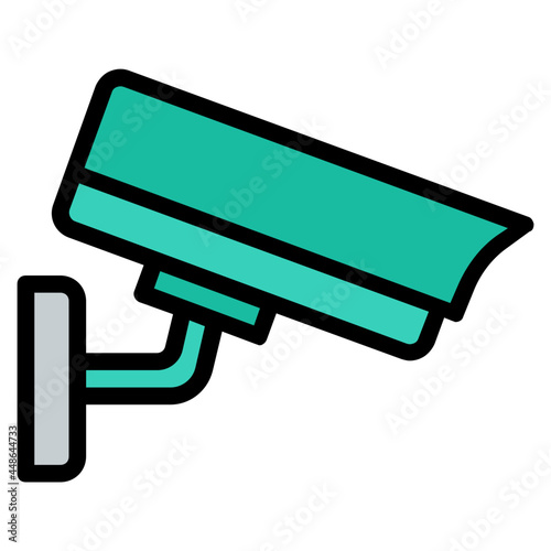 cctv Color line icon