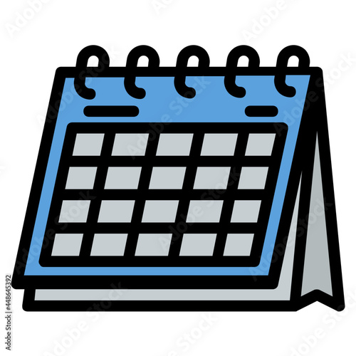 calendar Color line icon