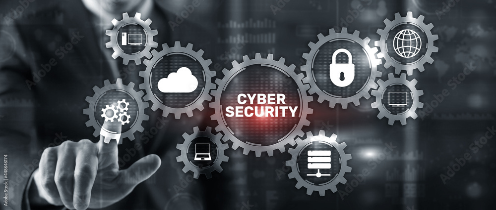 Cyber Security. Data Protection Network Privacy Concept