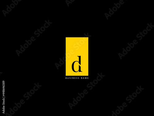 Letter D logo, small letter d d&d logo Icon Vector For Business