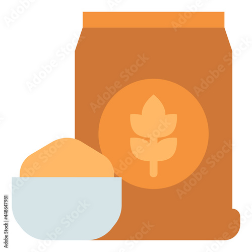 flour flat icon