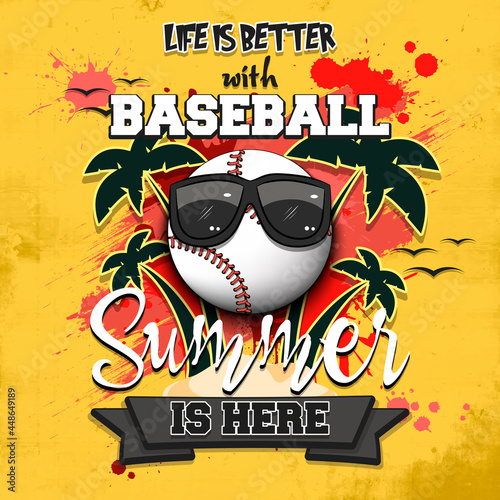 Life is better with baseball. Summer is here