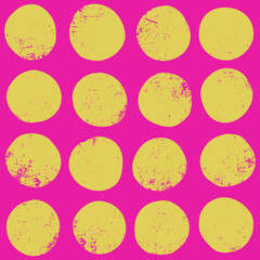 Deken met foto Vormen patronen Seamless pattern with round organic shapes. Fashion stylish natural texture.  © Oleksandra