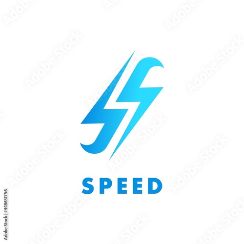 Free Download a technology-themed logo with a combination of the Letter S and the Lightning Symbol. minimalist and modern internet logo - GFXLoad