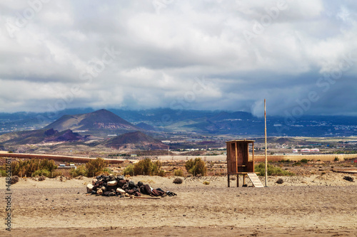 Playa de la Tejita. Tenerife, Spain